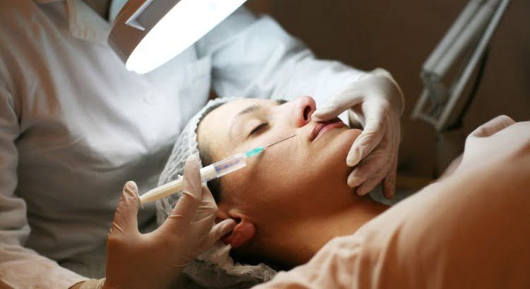Aplicação de botox na odontologia
