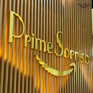 equipe Prime Sorriso atendendo paciente em clínica odontológica moderna em Foz do Iguaçu